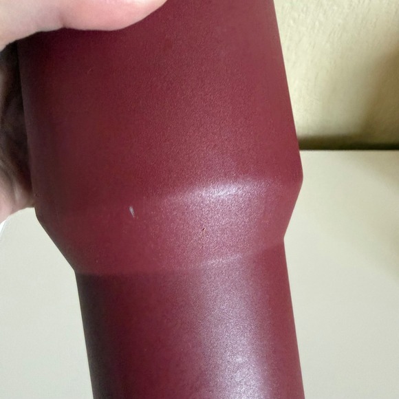 Stanley 40 oz Tumbler Burgundy Stainless Steel Insulated  Mug leak proof lid - Picture 5 of 6